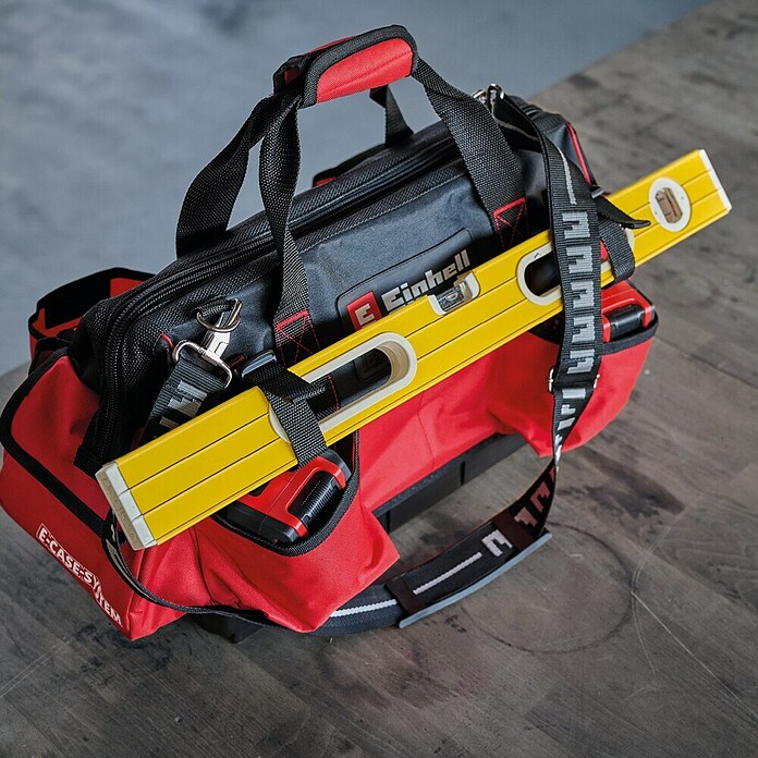 Einhell Torba za orodja E-Case  (Do x Š x V: 26,4 x 13,5 x 49 cm, Nosilnost izdelka: 30 kg) | 1918 - Alu Koffer- Boxen | BADK - Werkzeug-Behältnisse | BAD - Handwerkzeuge | BA - Handwerkzeuge | B - Werkz/Masch/Maschzubeh/Auto | BAUHAUS