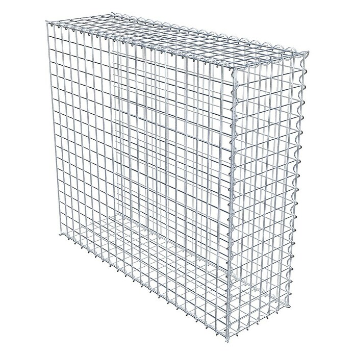 Gabiona Gabione Typ 2 (Zum Anbau in der Länge, 100 x 30 x 90 cm, Stahl, Maschenbreite: 50 mm, Maschenhöhe: 50 mm, Spirale) | BAUHAUS