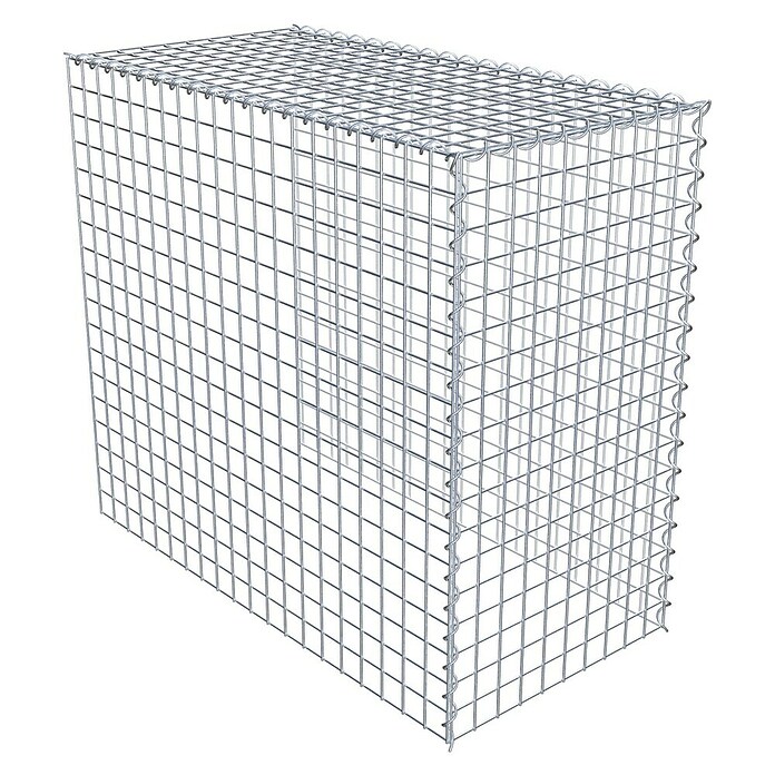 Gabiona Gabione Typ 4 (Zum Anbau in Länge & Höhe, 100 x 50 x 90 cm, Stahl, Maschenbreite: 50 mm, Maschenhöhe: 50 mm, Spirale) | BAUHAUS