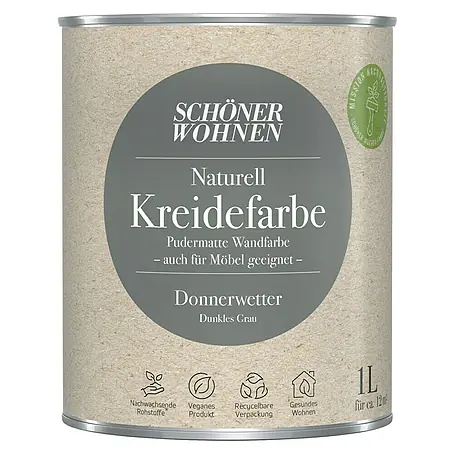 SCHÖNER WOHNEN-Farbe Naturell Wandfarbe Kreidefarbe