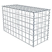 Gabiona Gabione Typ 3 (Zum Anbau in der Höhe, 100 x 40 x 60 cm, Stahl, Maschenbreite: 100 mm, Maschenhöhe: 100 mm, Spirale) | BAUHAUS
