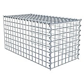 Gabiona Gabione Typ 4 (Zum Anbau in Länge & Höhe, 80 x 40 x 40 cm, Stahl, Maschenbreite: 50 mm, Maschenhöhe: 50 mm, Spirale) | BAUHAUS