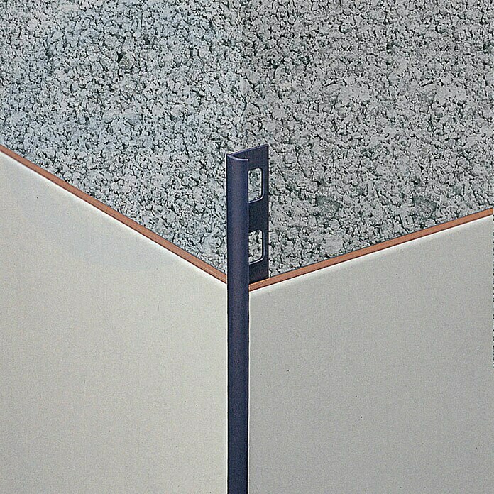 Cantonera PVC (Negro, 2,5 m x 8,5 mm)