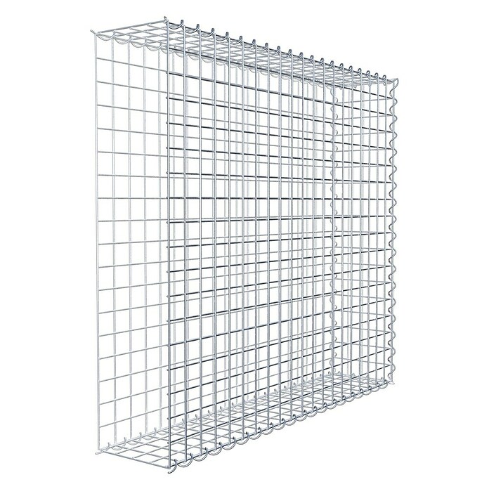 Gabiona Gabione Typ 2 (Zum Anbau in der Länge, 100 x 20 x 90 cm, Stahl, Maschenbreite: 50 mm, Maschenhöhe: 50 mm, Spirale) | BAUHAUS