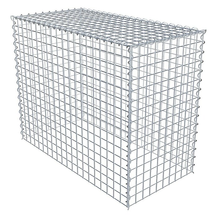 Gabiona Gabione Typ 3 (Zum Anbau in der Höhe, 100 x 50 x 80 cm, Stahl, Maschenbreite: 50 mm, Maschenhöhe: 50 mm, Spirale) | BAUHAUS