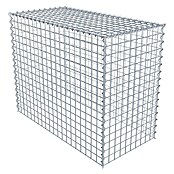 Gabiona Gabione Typ 3 (Zum Anbau in der Höhe, 100 x 50 x 80 cm, Stahl, Maschenbreite: 50 mm, Maschenhöhe: 50 mm, Spirale) | BAUHAUS
