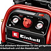 Einhell Professional Power X-Change 18V Akku-Kompressor Silenzzo 18/160 (18 V, Ohne Akku, 8 bar) | BAUHAUS