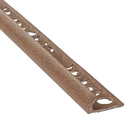 Perfil para baldosas PVC rústica