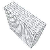 Gabiona Gabione (100 x 30 x 100 cm, Stahl, Maschenbreite: 50 mm, Maschenhöhe: 50 mm) | BAUHAUS