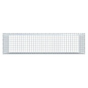 Gabione (200 x 50 x 100 cm, Stahl, Maschenbreite: 50 mm, Maschenhöhe: 50 mm) | BAUHAUS