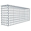 Gabiona Gabione Typ 3 (Zum Anbau in der Höhe, 100 x 20 x 40 cm, Stahl, Maschenbreite: 50 mm, Maschenhöhe: 50 mm, Spirale) | BAUHAUS