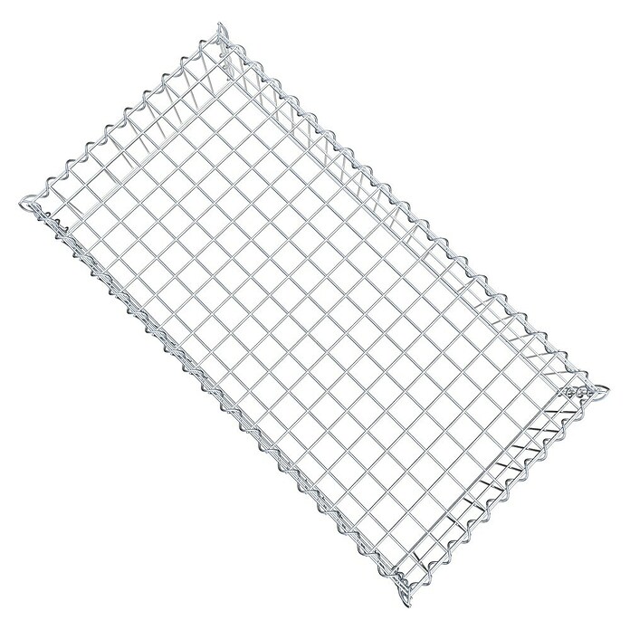 Gabiona Gabione Typ 3 (Zum Anbau in der Höhe, 100 x 50 x 20 cm, Stahl, Maschenbreite: 50 mm, Maschenhöhe: 100 mm, Spirale) | BAUHAUS