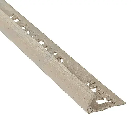 Perfil para baldosas PVC rústica