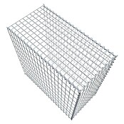 Gabiona Gabione Typ 2 (Zum Anbau in der Länge, 100 x 50 x 100 cm, Stahl, Maschenbreite: 50 mm, Maschenhöhe: 100 mm, Spirale) | BAUHAUS