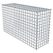 Gabiona Gabione Typ 4 (Zum Anbau in Länge & Höhe, 100 x 30 x 60 cm, Stahl, Maschenbreite: 50 mm, Maschenhöhe: 50 mm, Spirale) | BAUHAUS
