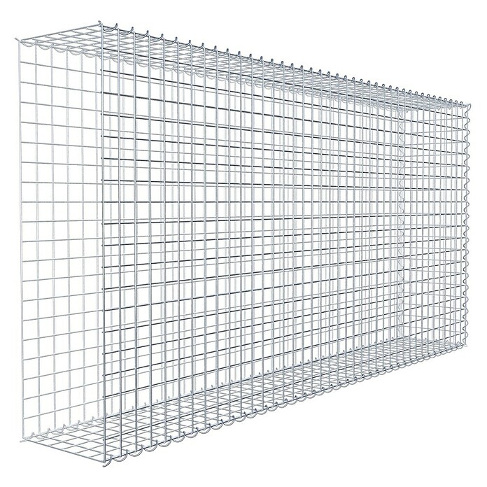 Gabiona Gabione Typ 2 (Zum Anbau in der Länge, 200 x 30 x 100 cm, Stahl, Maschenbreite: 50 mm, Maschenhöhe: 50 mm, Spirale) | BAUHAUS