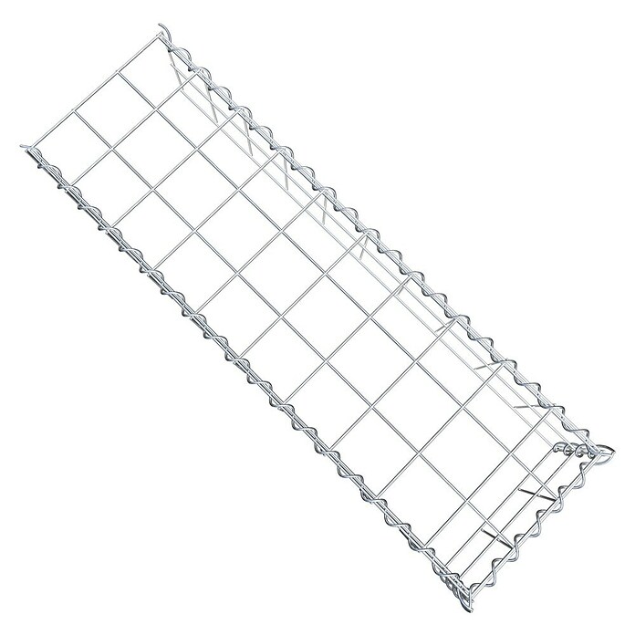 Gabiona Gabione Typ 4 (Zum Anbau in Länge & Höhe, 100 x 30 x 20 cm, Stahl, Maschenbreite: 100 mm, Maschenhöhe: 100 mm, Spirale) | BAUHAUS