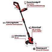 Einhell PXC 18V Recortabordes de batería GE-CT 18/25 Li-Solo (18 V, Iones de litio, Sin batería, Ancho de corte cuchilla: 25 cm) | BAUHAUS