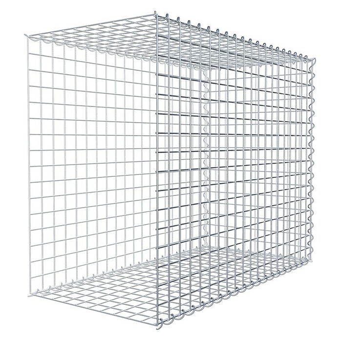 Gabiona Gabione Typ 2 (Zum Anbau in der Länge, 100 x 50 x 80 cm, Stahl, Maschenbreite: 50 mm, Maschenhöhe: 50 mm, Spirale) | BAUHAUS