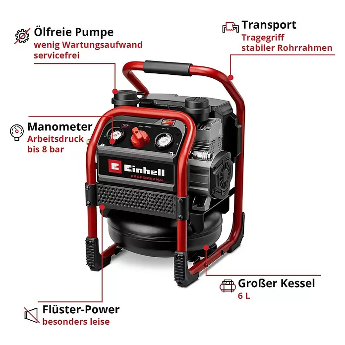 Original Einhell System Akku Power X-Change Plus (Lithium Ionen Akku, 18 V, 2,6 Ah, passend für