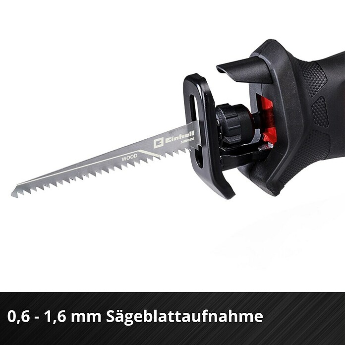 Einhell Power X-Change 18V Akku-Säbelsäge TE-AP 18/13 Li-Solo (18 V, Ohne Akku) | BAUHAUS