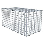 Gabiona Gabione Typ 2 (Zum Anbau in der Länge, 100 x 50 x 50 cm, Stahl, Maschenbreite: 50 mm, Maschenhöhe: 50 mm, Spirale) | BAUHAUS