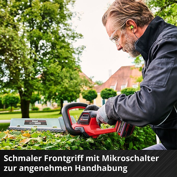 Einhell Professional Akku-Heckenschere SOLO GP-CH 18/50 LI BL (18 V, Li-Ionen, Ohne Akku, Schnittlänge: 50 cm) | BAUHAUS