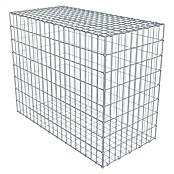 Gabiona Gabione (100 x 50 x 80 cm, Stahl, Maschenbreite: 50 mm, Maschenhöhe: 100 mm) | BAUHAUS