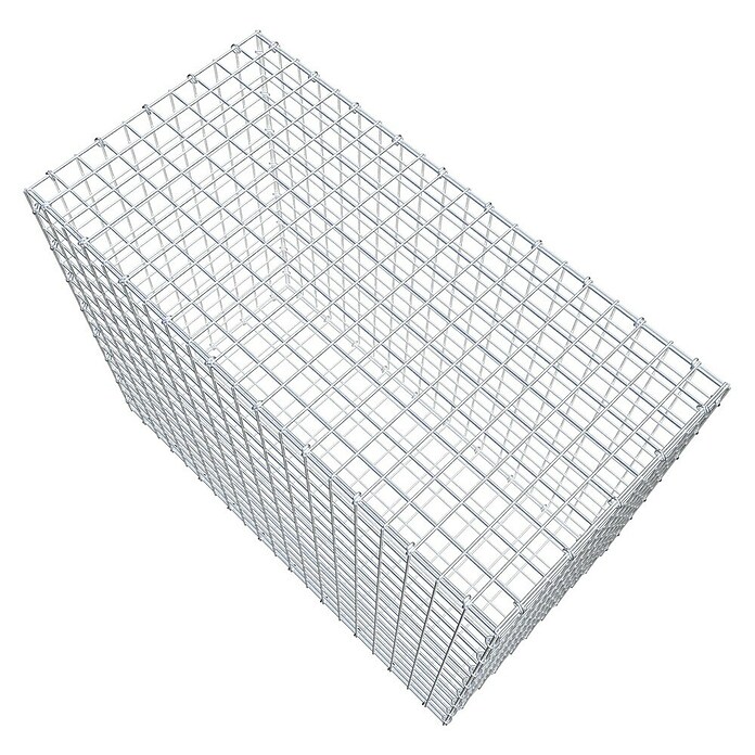 Gabiona Gabione (100 x 50 x 80 cm, Stahl, Maschenbreite: 50 mm, Maschenhöhe: 50 mm) | BAUHAUS