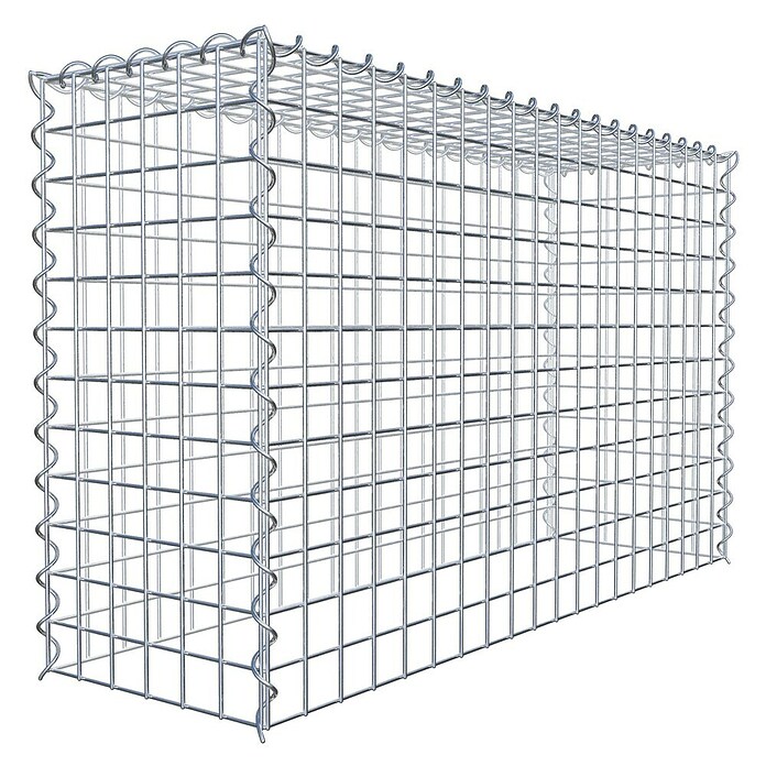 Gabiona Gabione Typ 3 (Zum Anbau in der Höhe, 100 x 30 x 60 cm, Stahl, Maschenbreite: 50 mm, Maschenhöhe: 50 mm, Spirale) | BAUHAUS