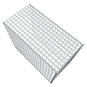 Gabiona Gabione Typ 2 (Zum Anbau in der Länge, 100 x 50 x 80 cm, Stahl, Maschenbreite: 50 mm, Maschenhöhe: 100 mm, Spirale) | BAUHAUS