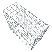 Gabiona Gabione Typ 4 (Zum Anbau in Länge & Höhe, 100 x 40 x 90 cm, Stahl, Maschenbreite: 100 mm, Maschenhöhe: 100 mm, Spirale) | BAUHAUS