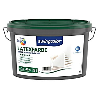 swingcolor Mix Latexfarbe zum Mischen lassen (Basismischfarbe 4, Matt, 5 l)