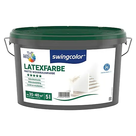 swingcolor Mix Latexfarbe zum Mischen lassen