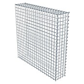 Gabiona Gabione Typ 2 (Zum Anbau in der Länge, 100 x 20 x 100 cm, Stahl, Maschenbreite: 50 mm, Maschenhöhe: 50 mm, Spirale) | BAUHAUS