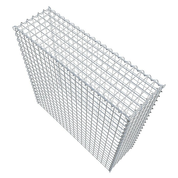 Gabiona Gabione Typ 3 (Zum Anbau in der Höhe, 100 x 30 x 100 cm, Stahl, Maschenbreite: 50 mm, Maschenhöhe: 50 mm, Spirale) | BAUHAUS