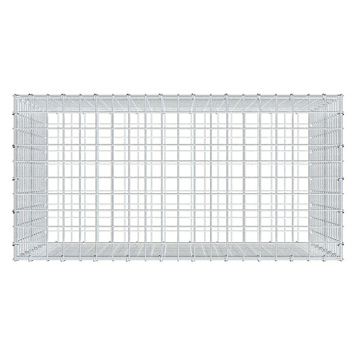 Gabiona Gabione (100 x 50 x 70 cm, Stahl, Maschenbreite: 50 mm, Maschenhöhe: 50 mm, C-Ring) | BAUHAUS