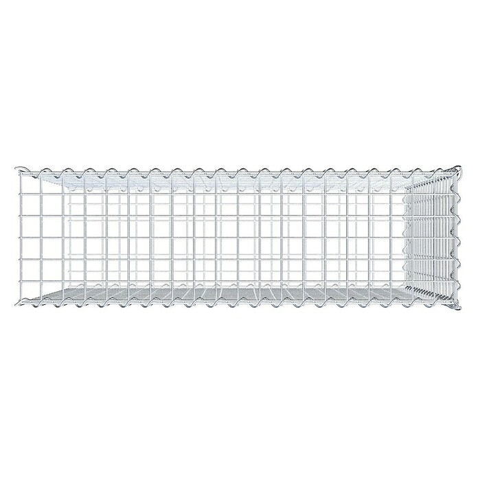 Gabiona Gabione Typ 2 (Zum Anbau in der Länge, 100 x 30 x 90 cm, Stahl, Maschenbreite: 50 mm, Maschenhöhe: 50 mm, Spirale) | BAUHAUS