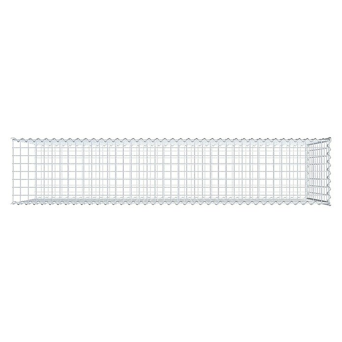 Gabiona Gabione Typ 2 (Zum Anbau in der Länge, 200 x 40 x 100 cm, Stahl, Maschenbreite: 50 mm, Maschenhöhe: 100 mm, Spirale) | BAUHAUS
