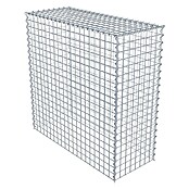 Gabiona Gabione Typ 3 (Zum Anbau in der Höhe, 100 x 40 x 100 cm, Stahl, Maschenbreite: 50 mm, Maschenhöhe: 50 mm, Spirale) | BAUHAUS