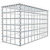 Gabiona Gabione Typ 3 (Zum Anbau in der Höhe, 100 x 40 x 60 cm, Stahl, Maschenbreite: 100 mm, Maschenhöhe: 100 mm, Spirale) | BAUHAUS