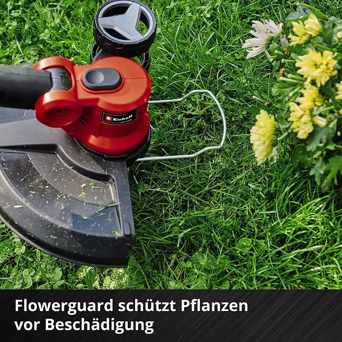 Einhell Power X-Change 18V Akku-Rasentrimmer GE-CT 18/30 Li-Solo - 18 V, Li-Ionen, Ohne Akku, Schnittbreite Faden: 30 cm - Der Einhell Rasentrimmer mit Flowerguard schützt Pflanzen vor Beschädigung und sorgt für präzise Ergebnisse.