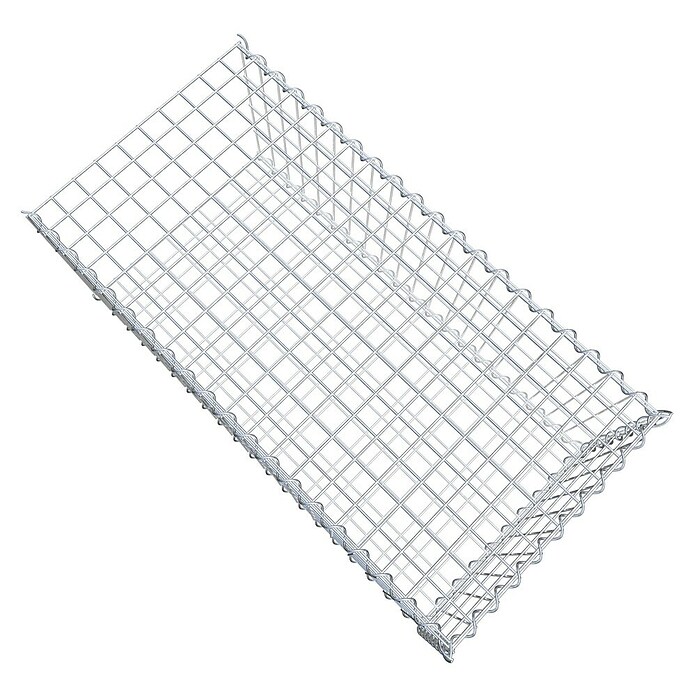 Gabiona Gabione Typ 2 (Zum Anbau in der Länge, 100 x 50 x 40 cm, Stahl, Maschenbreite: 50 mm, Maschenhöhe: 100 mm, Spirale) | BAUHAUS