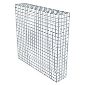 Gabiona Gabione (100 x 20 x 100 cm, Stahl, Maschenbreite: 50 mm, Maschenhöhe: 50 mm) | BAUHAUS