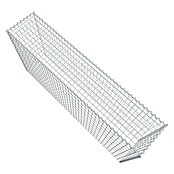 Gabiona Gabione Typ 3 (Zum Anbau in der Höhe, 200 x 40 x 100 cm, Stahl, Maschenbreite: 50 mm, Maschenhöhe: 100 mm, Spirale) | BAUHAUS