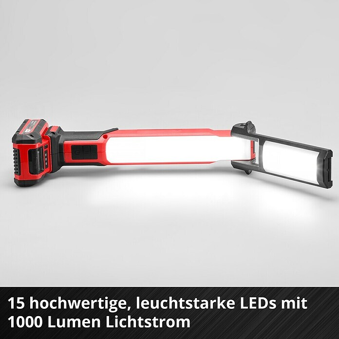 Einhell Power X-Change 18V LED-Arbeitsleuchte TE-CL 18/1000 S Li - Solo (1 000 lm) | BAUHAUS