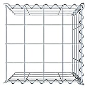 Gabiona Gabione Typ 4 (Zum Anbau in Länge & Höhe, 40 x 40 x 40 cm, Stahl, Maschenbreite: 100 mm, Maschenhöhe: 100 mm, Spirale) | BAUHAUS