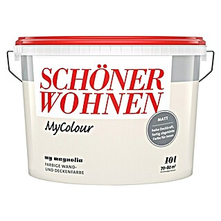 SCHÖNER WOHNEN-Farbe MyColour Wandfarbe (Magnolia, Matt, 10 l)
