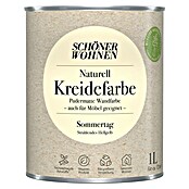SCHÖNER WOHNEN-Farbe Naturell Wandfarbe Kreidefarbe (Sommertag - strahlendes Hellgelb, Matt, 1 l, Konservierungsmittelfrei) | BAUHAUS