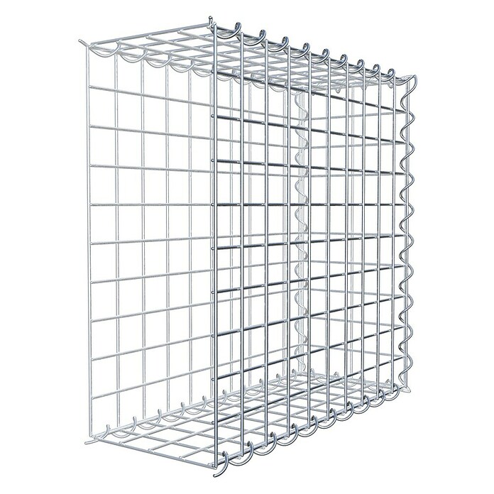 Gabiona Gabione Typ 2 (Zum Anbau in der Länge, 50 x 20 x 50 cm, Stahl, Maschenbreite: 50 mm, Maschenhöhe: 50 mm, Spirale) | BAUHAUS